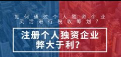 注冊個人獨資企業(yè)的優(yōu)勢-上海奉賢經(jīng)濟(jì)園區(qū)，園區(qū)直招0元注冊公司！